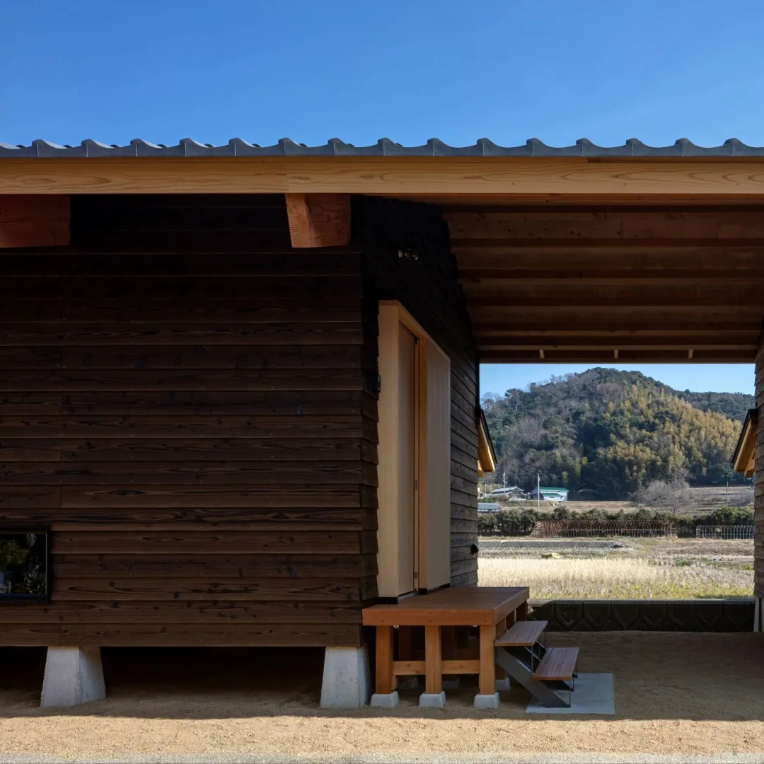 淡路市の住宅　地を継ぐ離れ