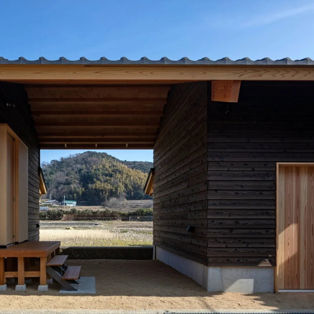 淡路市の住宅 地を継ぐ離れ