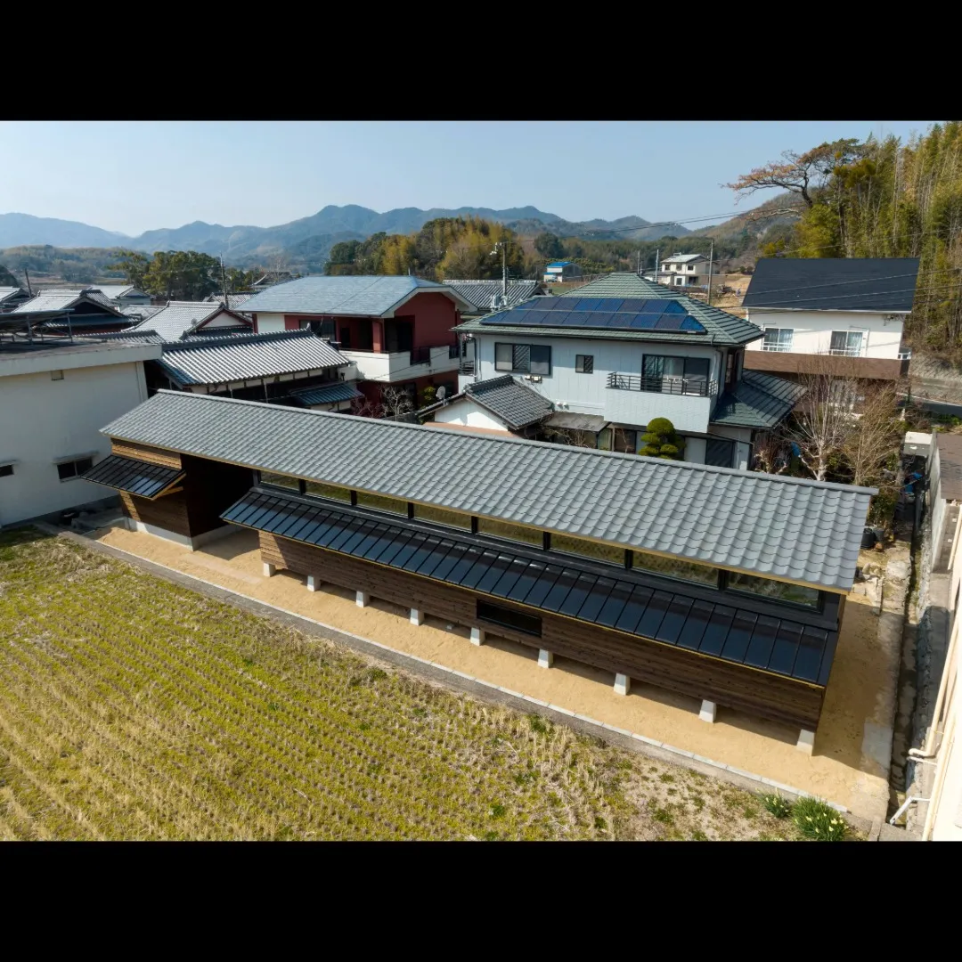 淡路市の住宅 地を継ぐ離れ