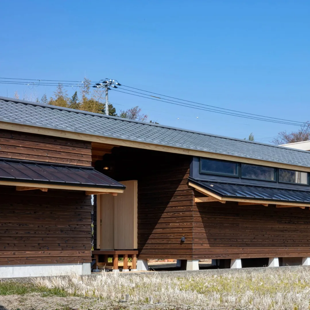 淡路市の住宅 地を継ぐ離れ