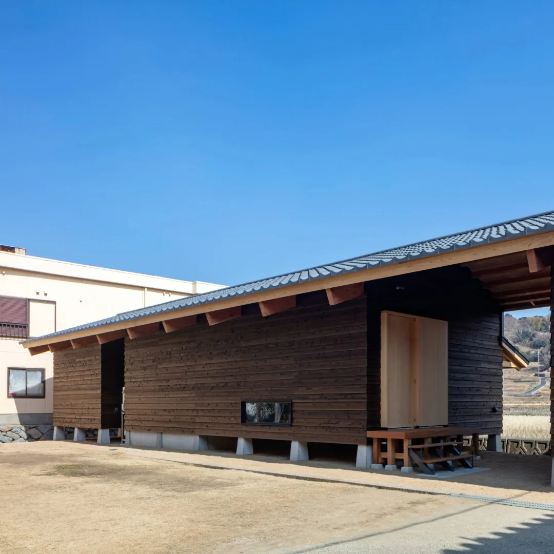 淡路市の住宅　地を継ぐ離れ